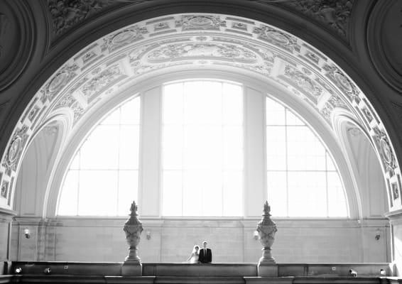 San Francisco City Hall Wedding Photography.