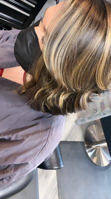 Short balayage