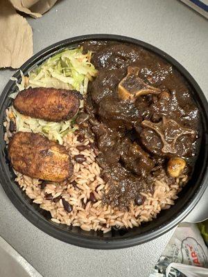 Oxtail with Butter Beans