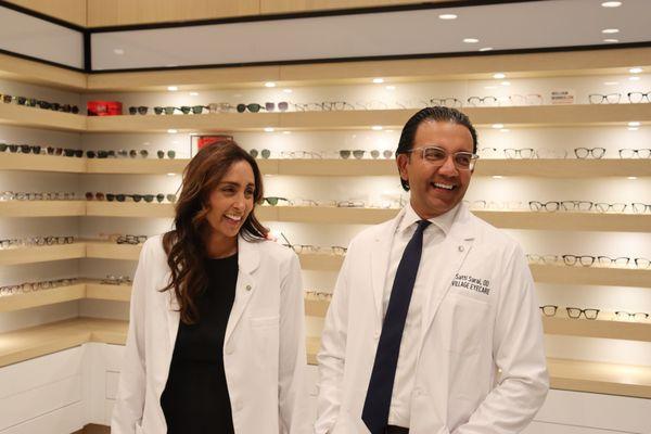 Doctors at Village Eyecare Store