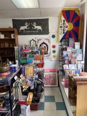 Incense, Magazines and some Flags