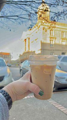 Iced Gingerbread Latte