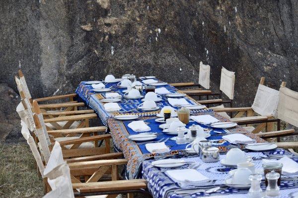 Breakfast in the Serengeti