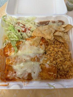 Enchilada Plate