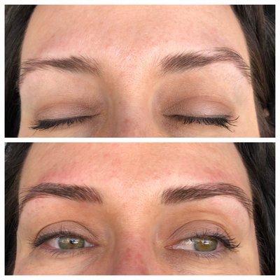 Natural microblading