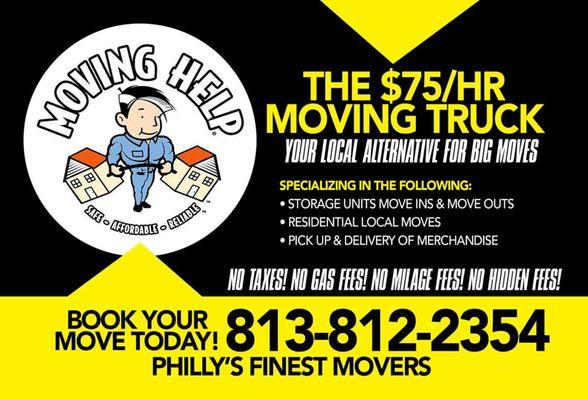 No job is too big or small.  Call or text us for your moving needs.  We also have storages