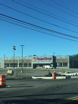 Milford Crossing of Milford -- 124 Medway Road, Milford          New Exterior : work being done (Oct '17)