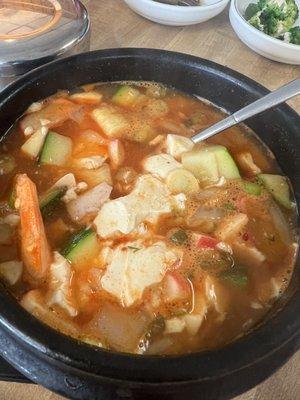 Seafood soup