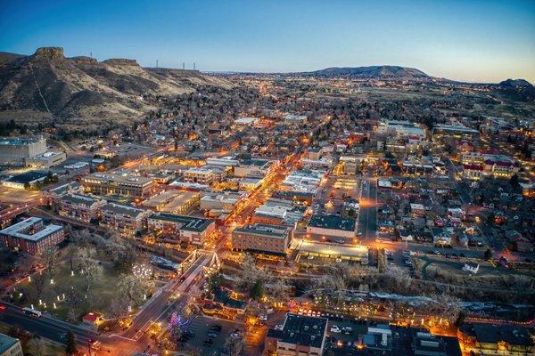 Visit beautiful downtown for restuarants, shopping, museums, and the lovely path along Clear Creek.