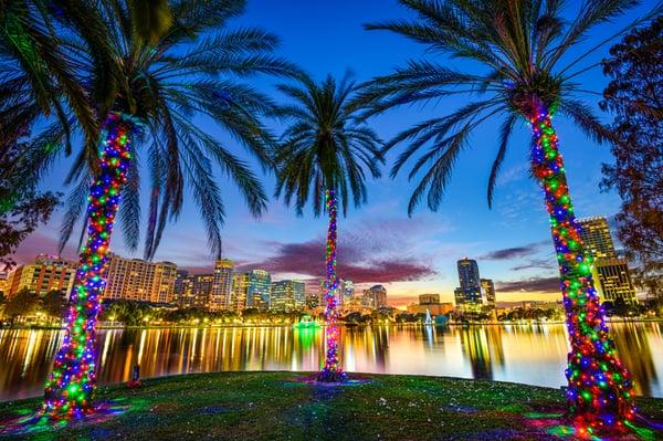 Lake Eola Park Orlando, Fl.