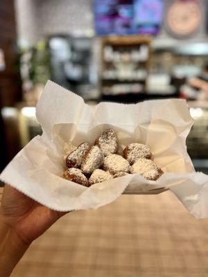 Beignets with Powdered Sugar