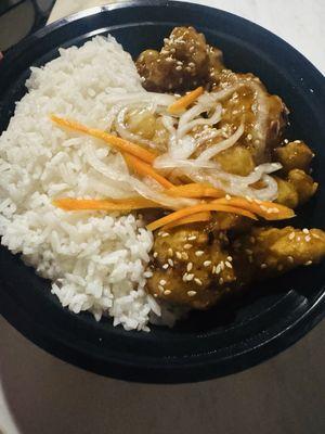 Sesame chicken