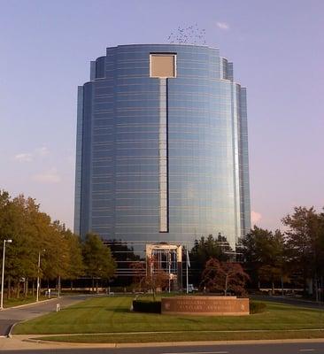 Palatial headquarters of the Washington Suburban Sanitary Commission - the world's worst public utility.