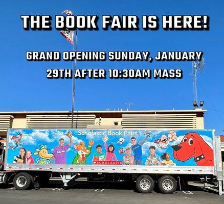 Support our school and build better readers- visit the Book Fair!