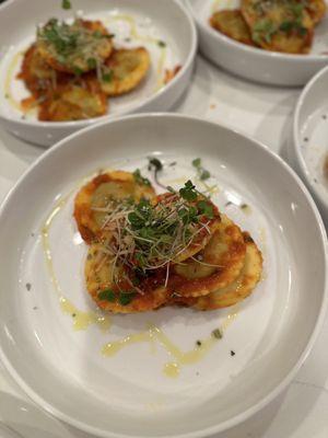 Short rib Ravioli