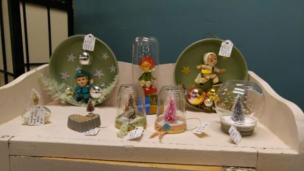 Darling one of a kind holiday gifts and decor!