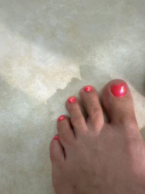 Sparkly toes!