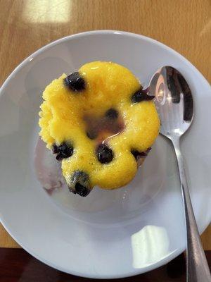 Gluten free Lemon Blueberry Muffin