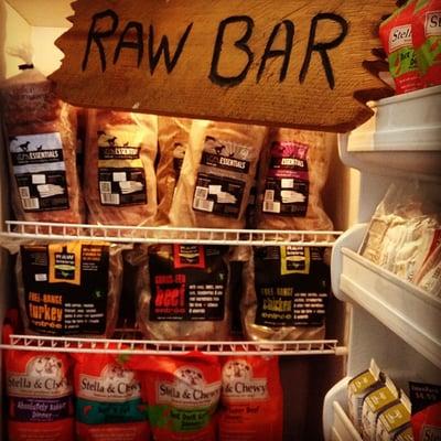 We carry raw.  We advocate raw.  We love raw.