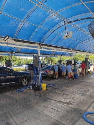 I love the detail they put into cleaning your car inside and out!