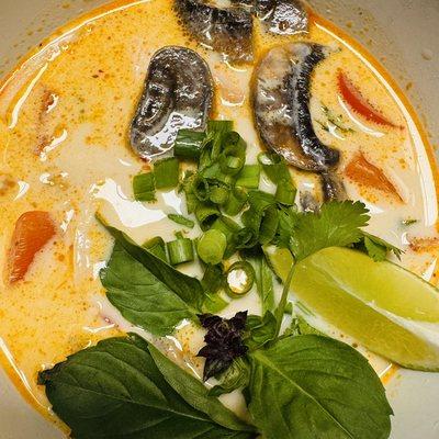 Saturday soup special. Tom Kha Gai