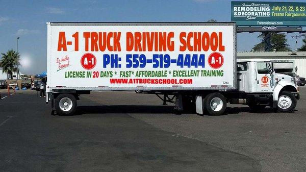 A1 TRUCK DRIVING SCHOOL California's best truck training school.