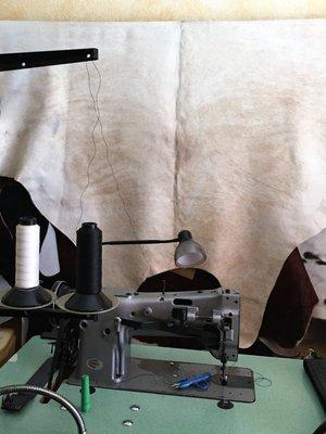 Leather and Canvas Consew Industrial Sewing Maching