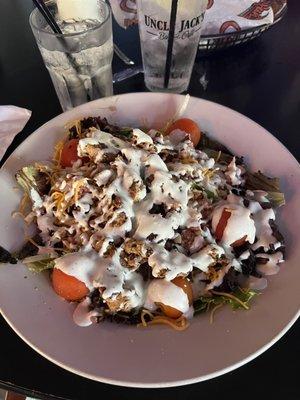 Large Dinner salad with Grilled Chicken