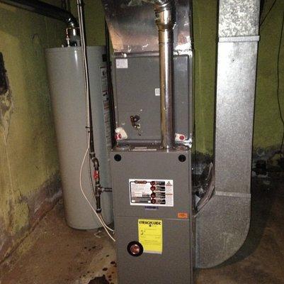 Furnace installation