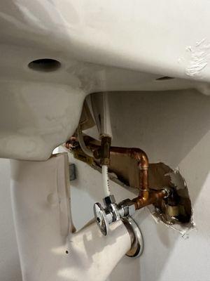 Fixing Copper Pipe repair in Miami