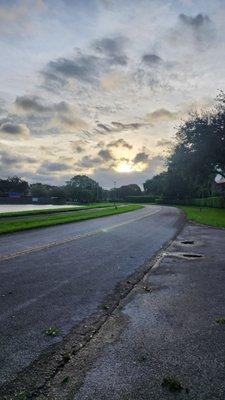 Such a beautiful neighborhood! The Sunrise's over the ponds are amazing