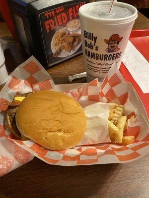 Billy Bob's special with bacon and cheese