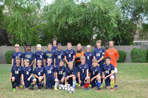 Junior High Soccer Team