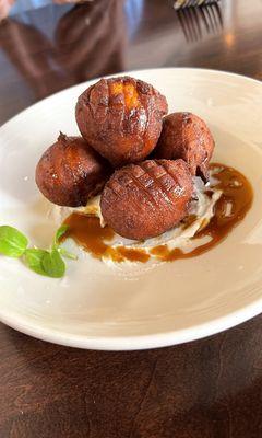 Sweet potato beignets- yum!!