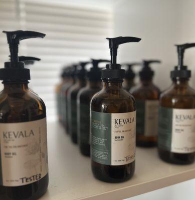 Kevala Body oil.