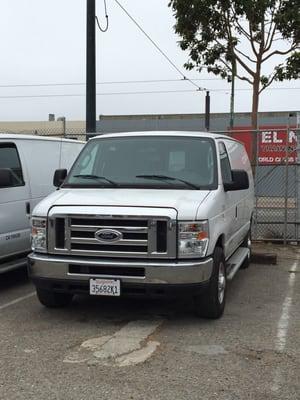 Cargo Van. Easy to drive