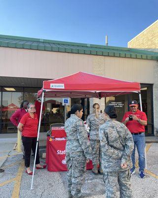 National Night Out! We love connecting with the community even more than we love snow cones!