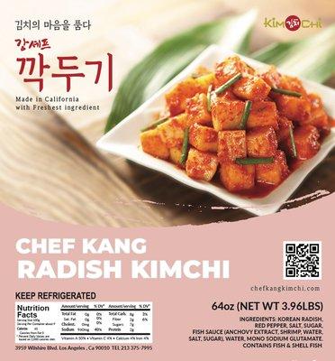 Korean radish kimchi AKA ggak ttu gi