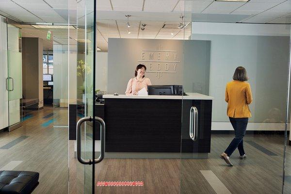 Emery Reddy reception area