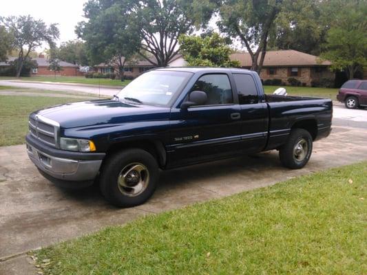 2001 Dodge Ram 1500 Painted by Maaco on Story Rd. in Irving,  TX
 Awesome job!