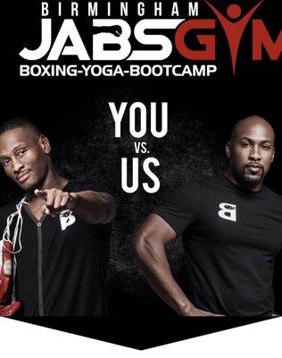 You VS US  Our classes are a blast with high intensity, every Punch! Knockout the old You and Build the New You.