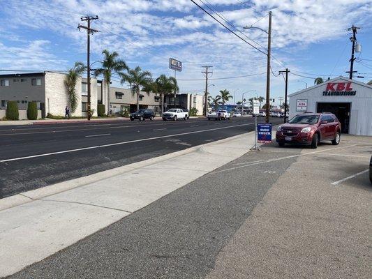 They're right off Yorktown, Beach Blvd. is straight ahead