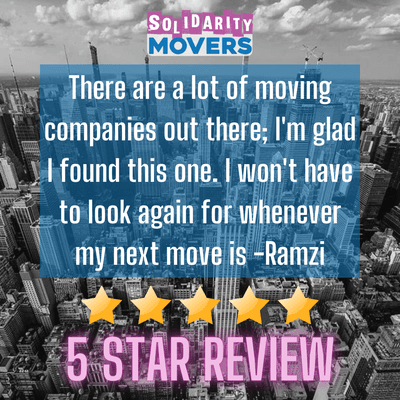 Solidarity Movers are the best Full Service Local Moving Company in New Yorl