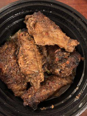 Spicy Jerk Wings, so good!