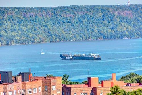 The amazing view from 333 Henry Hudson Parkway!