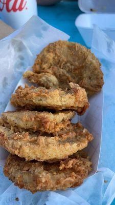 Fried green tomatoes