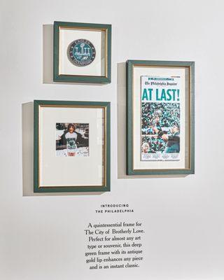 Frame your Philadelphia memorabilia.