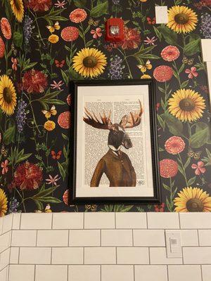 Bathroom moose