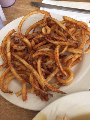 Side of curly fries. They were ok.