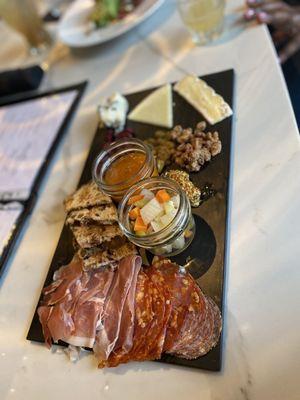 Cheese and meat board